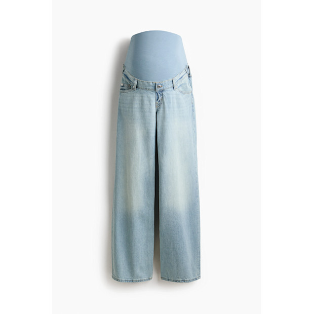 H&M Mama Wide Jeans (Women).