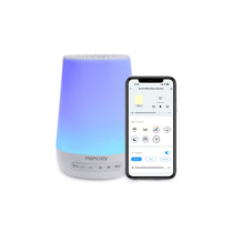 Momcozy Baby Sound Machine, 34 Soothing Sounds, 7-Color LED Night Light, Portable White Noise Machine