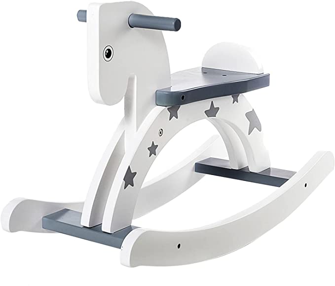 labebe Wooden Rocking Horse.