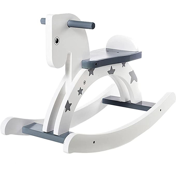 labebe Wooden Rocking Horse.