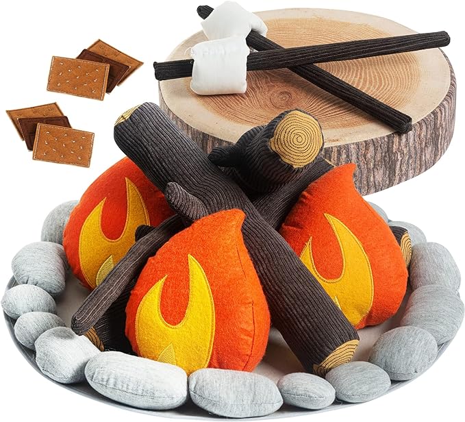 Pathfinder Pandas Pretend Campfire Set for Kids.