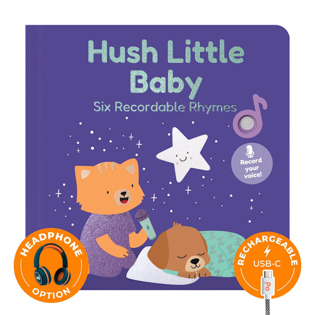 Cali's Books Hush Little Baby Recordable Sound Book.