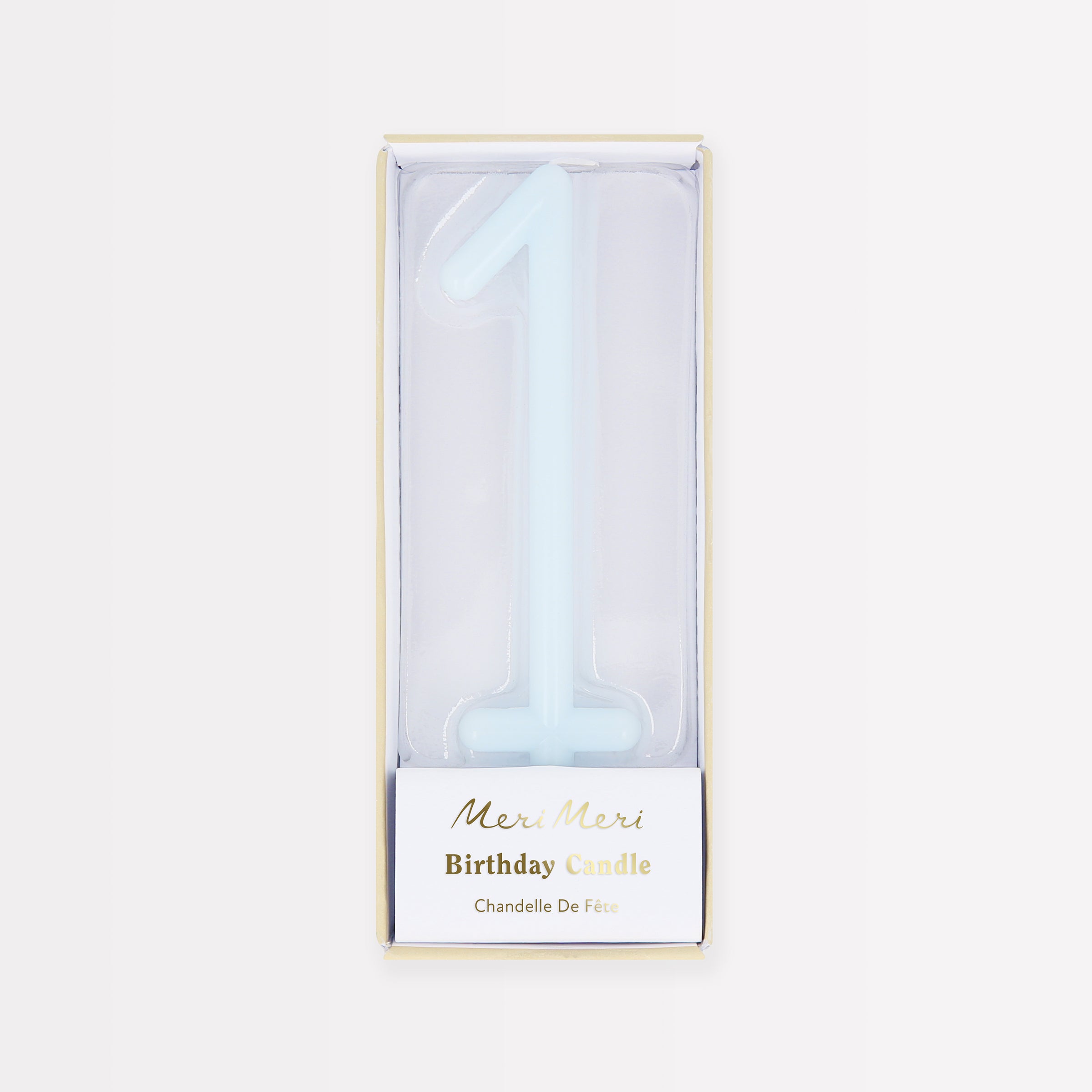 Meri Meri Slim Number Birthday Candles.