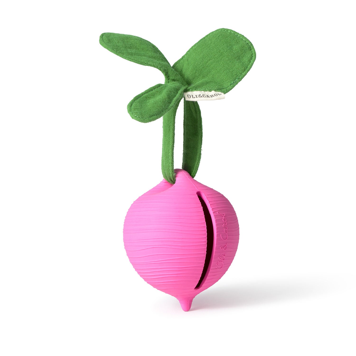 Oli & Carol Ramona the Radish Pacifier Case.