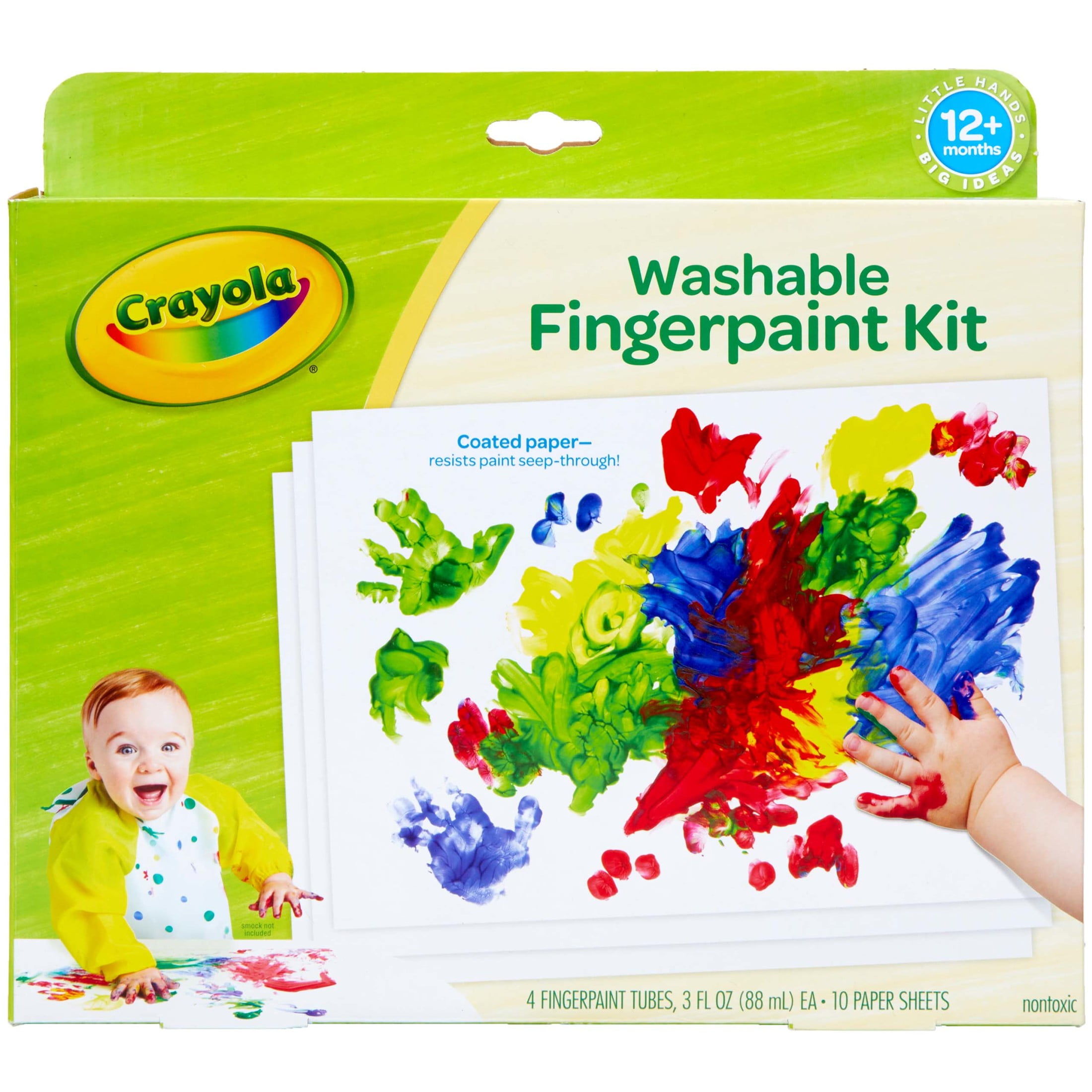 Crayola Washable Finger Paint Set.
