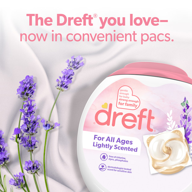 Dreft For-All-Ages Laundry Detergent Bundle.