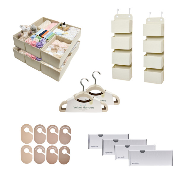 Sprucely Essential Nursery Organization Bundle.
