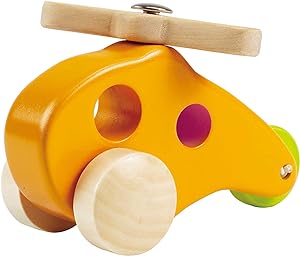 Hape Little Copter Wooden Toy.