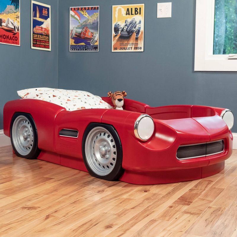 Step2 Roadster Toddler-to-Twin Bed.