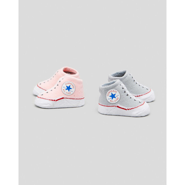 Converse Infant Chuck Taylor Booties, 2-Pack.