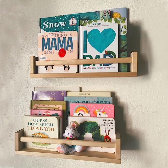 Gneric Floating Book Shelves - 2 Pack.