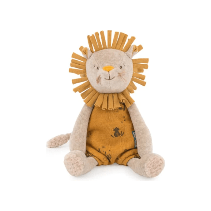Moulin Roty Paprika The Lion Stuffed Musical Toy.