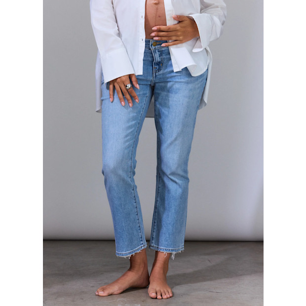 Hatch Collection The Crop Maternity Jean - $198.00.