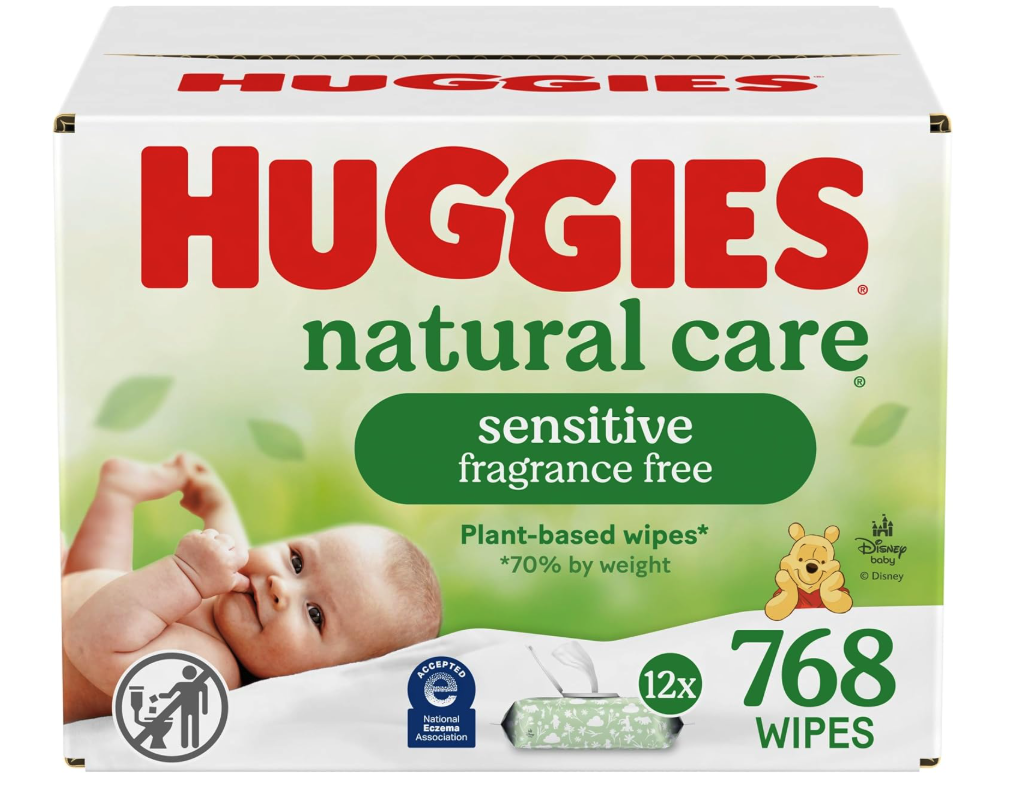Huggies Natural Care Sensitive Baby Wipes