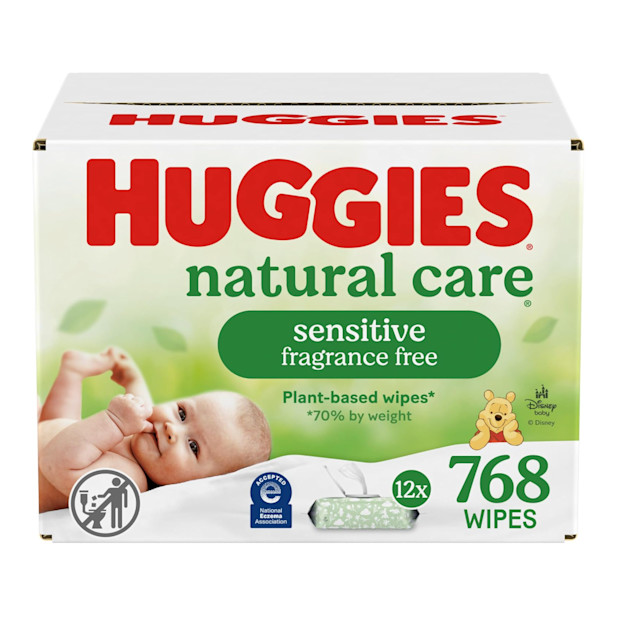 Huggies Natural Care Sensitive Baby Wipes