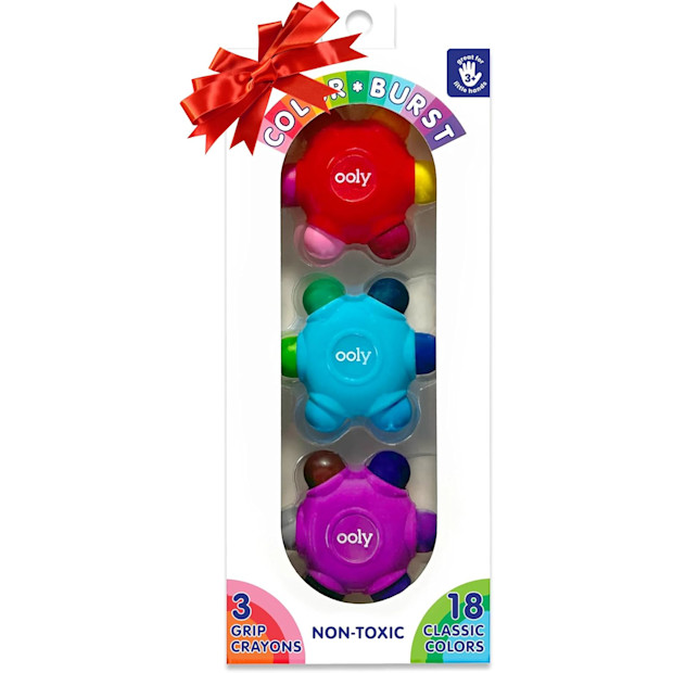 Ooly Color Burst Grip Crayon.
