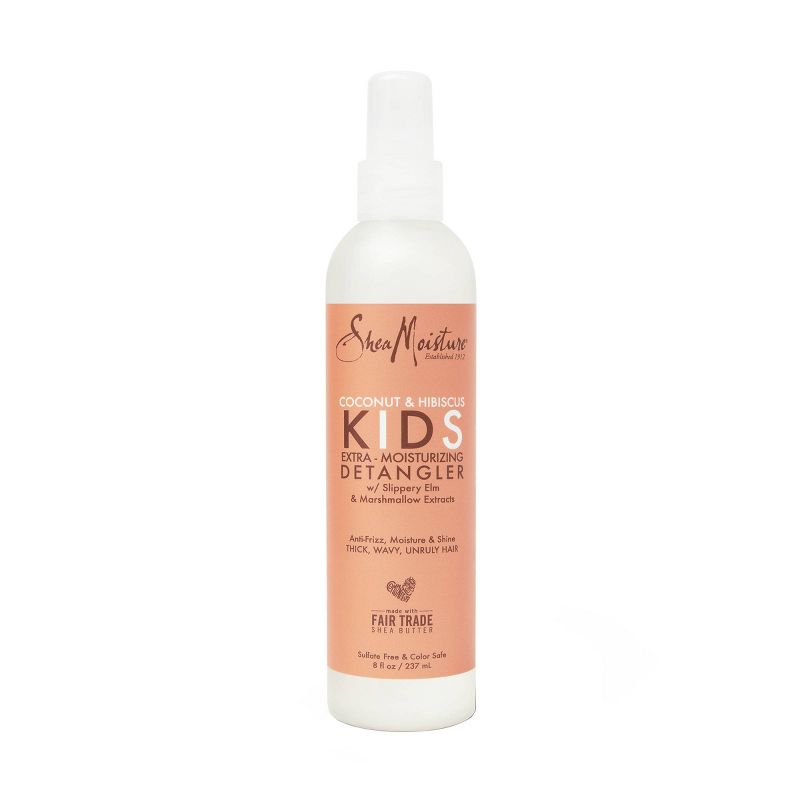 SheaMoisture  Coconut & Hibiscus Kids Extra-moisturizing Detangler.