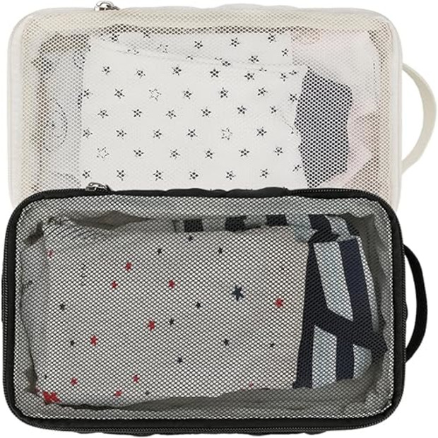 MOMIGO Baby Diaper Bag Organizer Pouches (2-Pack).