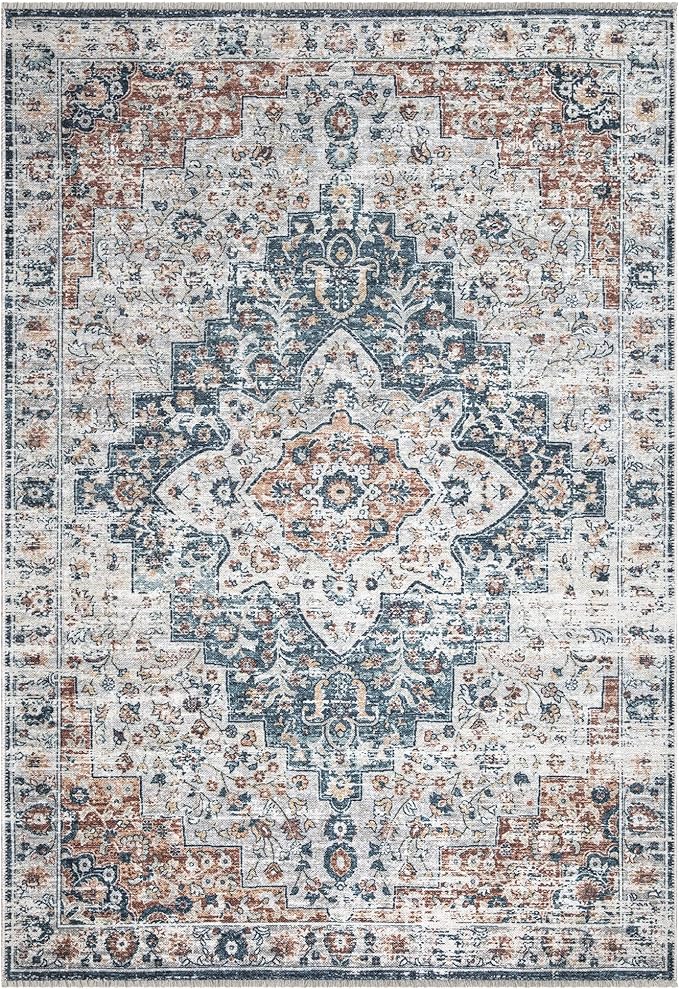 Bloom Rugs Caria Washable Non-Slip Rug.