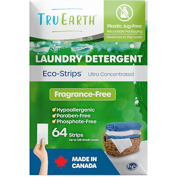 Tru Earth Fragrance-Free Laundry Detergent Sheets