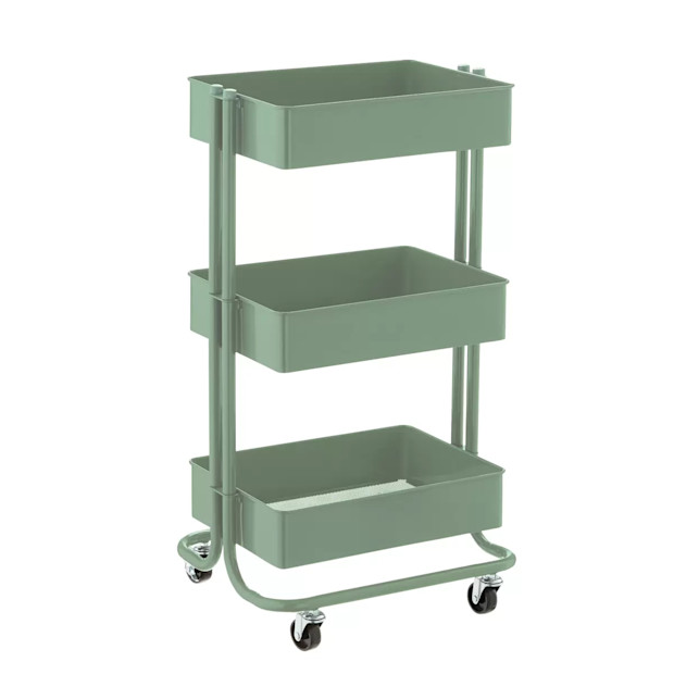 The Container Store 3-Tier Rolling Cart - $29.99.