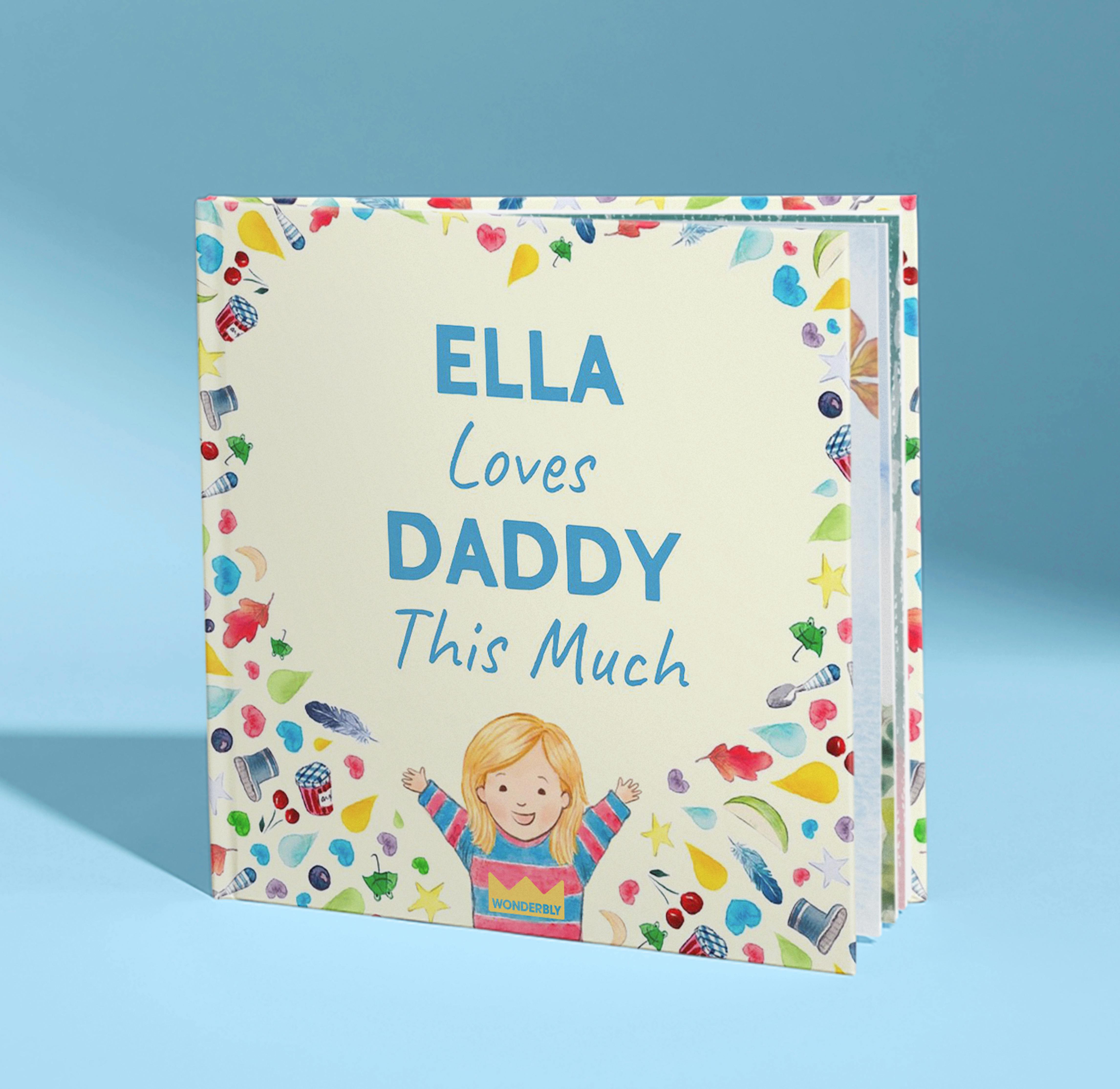 Wonderbly I Love Daddy This Much.