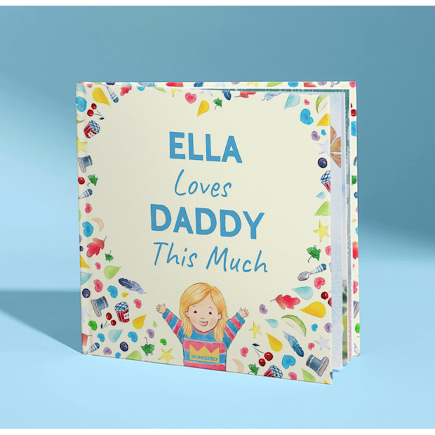 Wonderbly I Love Daddy This Much.