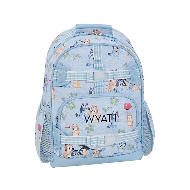 Pottery Barn Kids Bluey Mini Backpack.