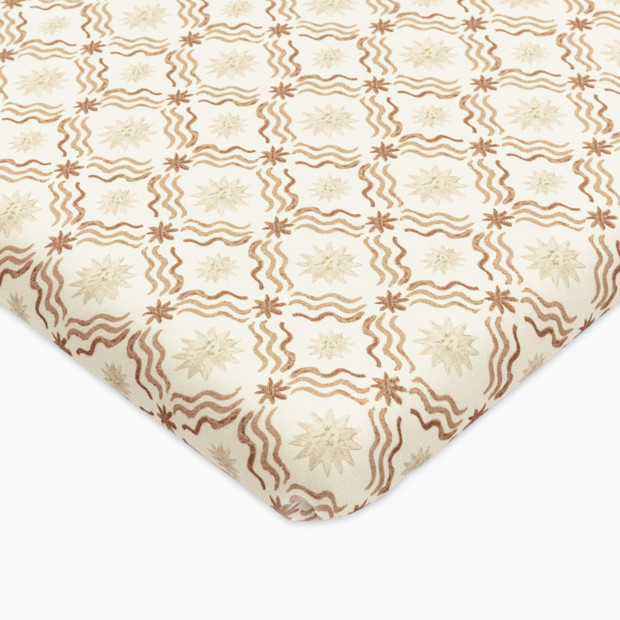 babyletto All-Stages Organic Brushed Cotton Bassinet Sheet.