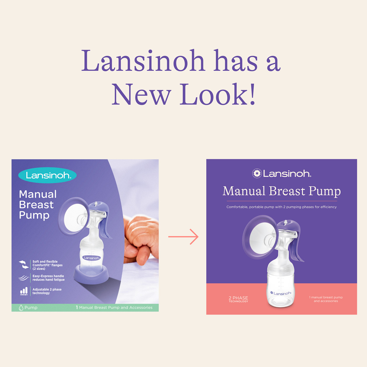 Lansinoh Manual Breast Pump.