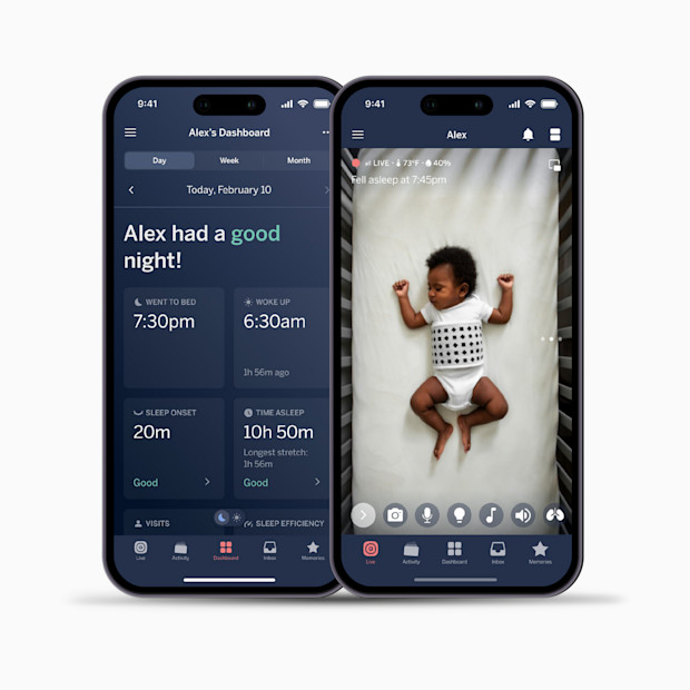 Nanit Pro Smart Baby Monitor and Floor Stand.