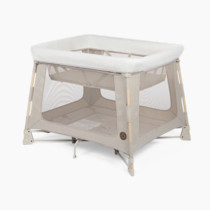 Maxi-Cosi Swift Baby Playpen with Mat, Baby Play Yards, Pack and Play with Bassinet - Portable Playpen for Babies and Toddlers, Classic Oat