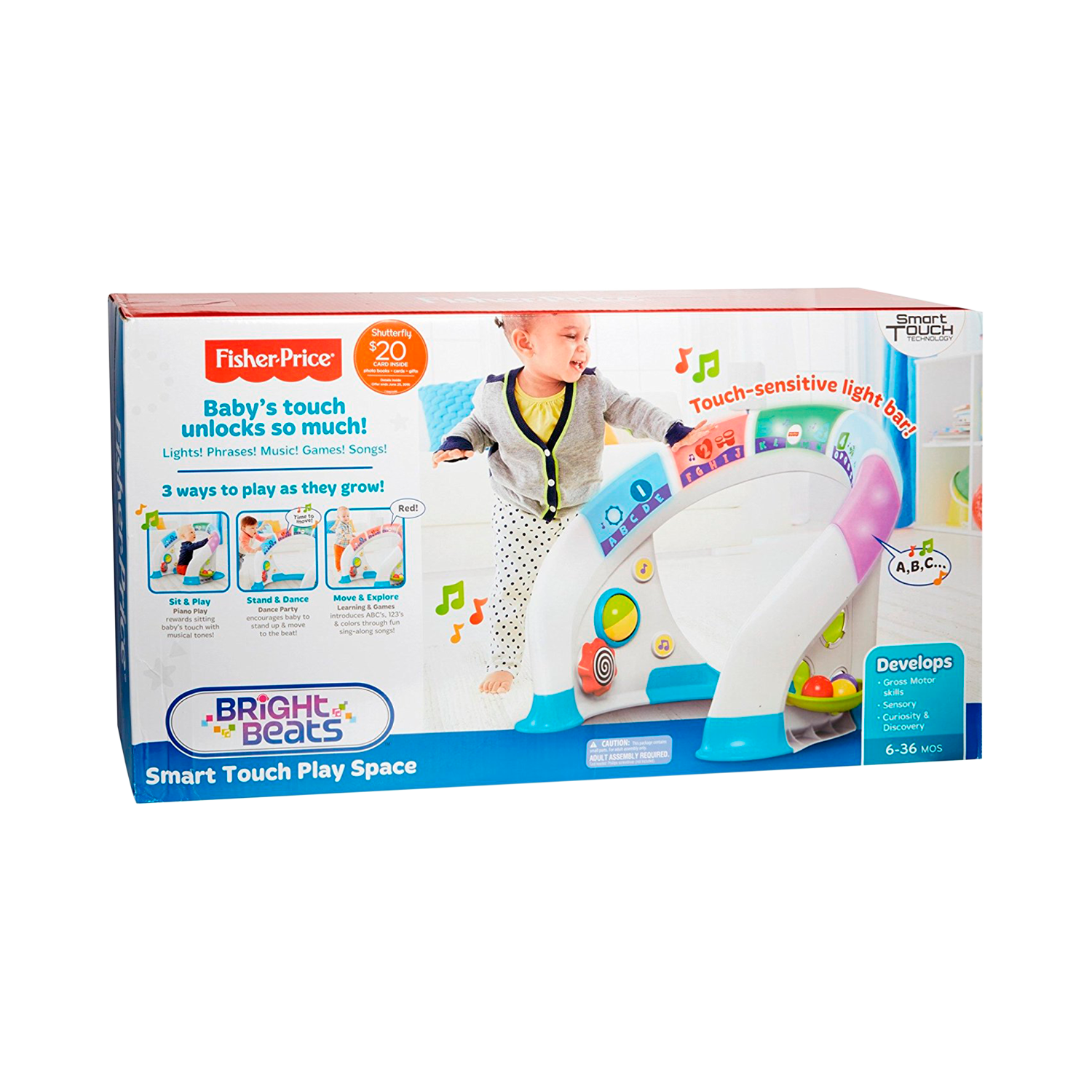 fisher price touch smart play bar