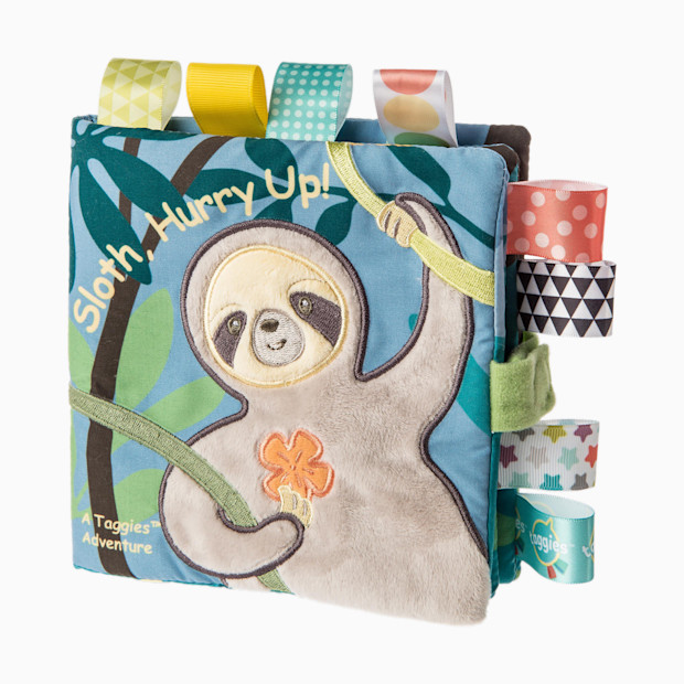 Mary Meyer Taggies Soft Book - Molasses Sloth.