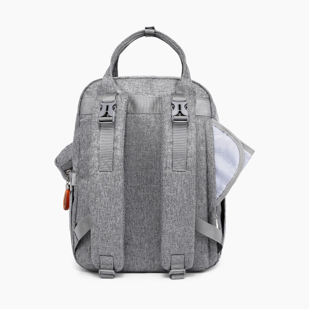 Babbleroo Original Diaper Bag Backpack - Light Grey.