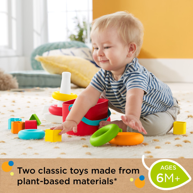 Fisher-Price Baby's First Blocks & Rock-A-Stack.