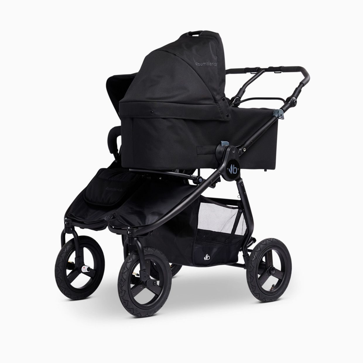 Bumbleride Indie Twin Bassinet - Black.