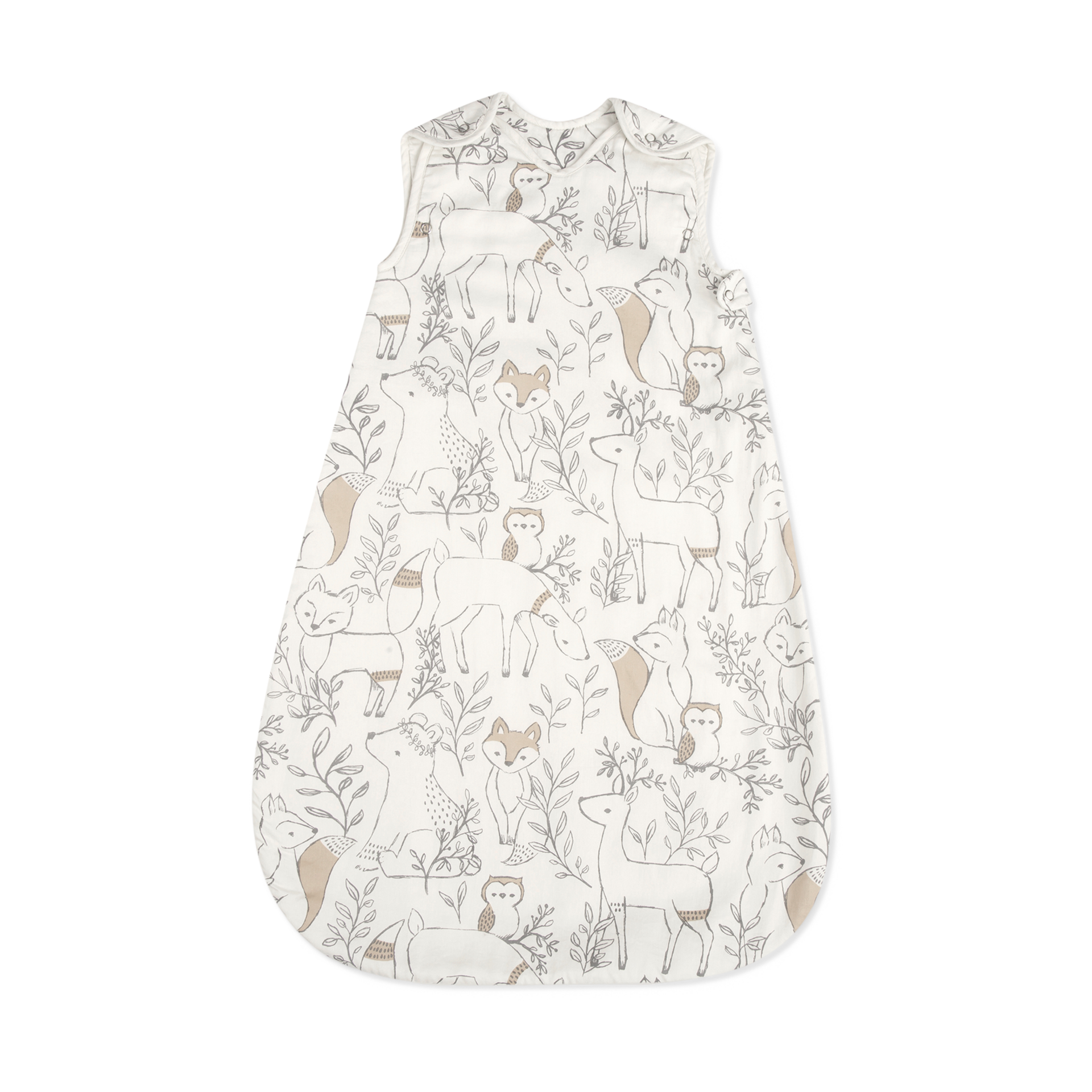 Crane Baby Cotton Sateen Wearable Blanket Ezra Forest, 09 M