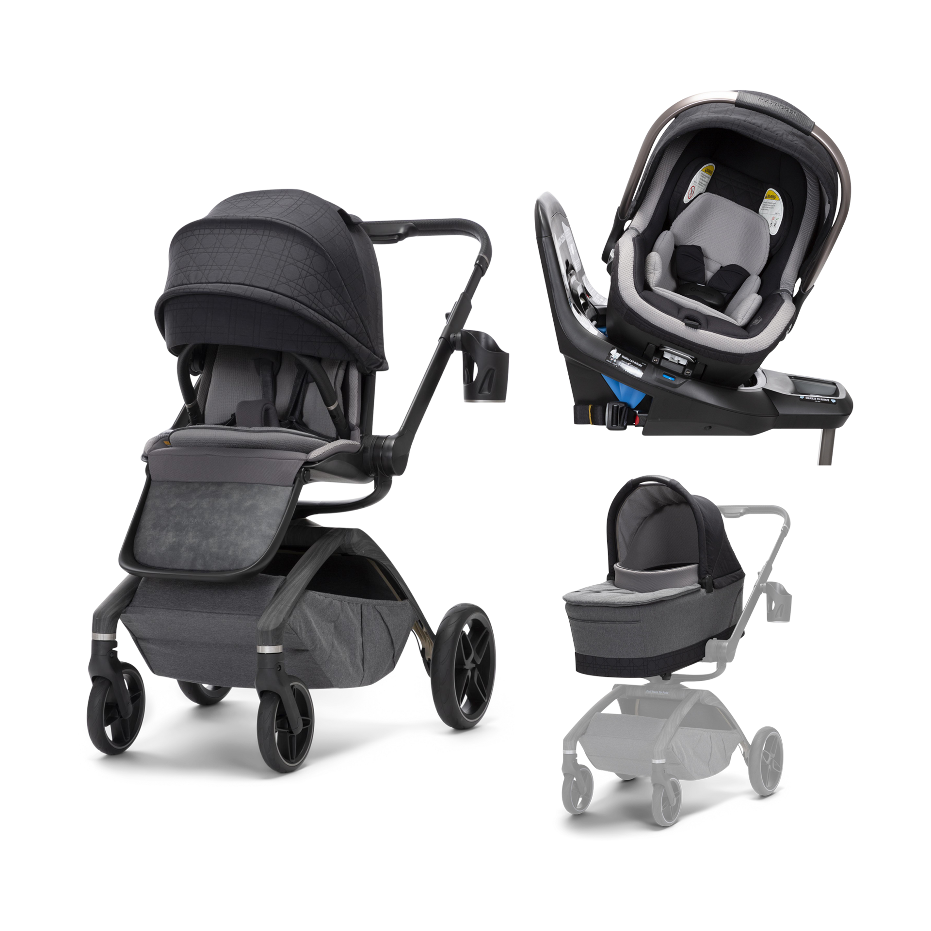 Maxi-Cosi Tana 360 Rotating Travel & Carriage System.