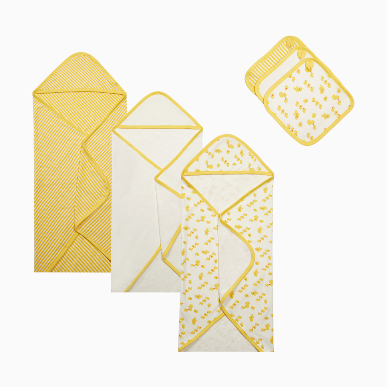 Small Story 6-Piece Organic Bath Time Set - Ducks.