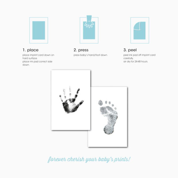 Pearhead Clean Touch Handprint and Footprint Ink Pad Set.