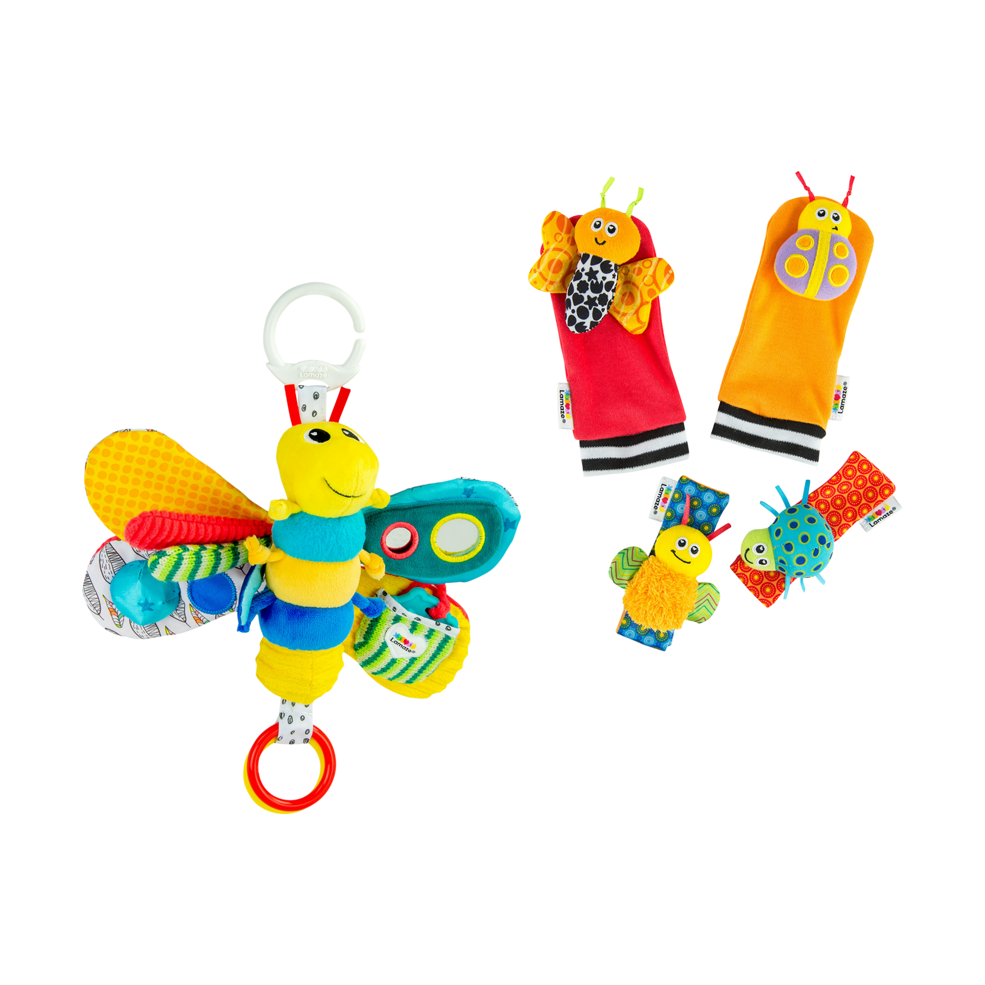 Preloved Lamaze Ankle Rattles Tomy Toys