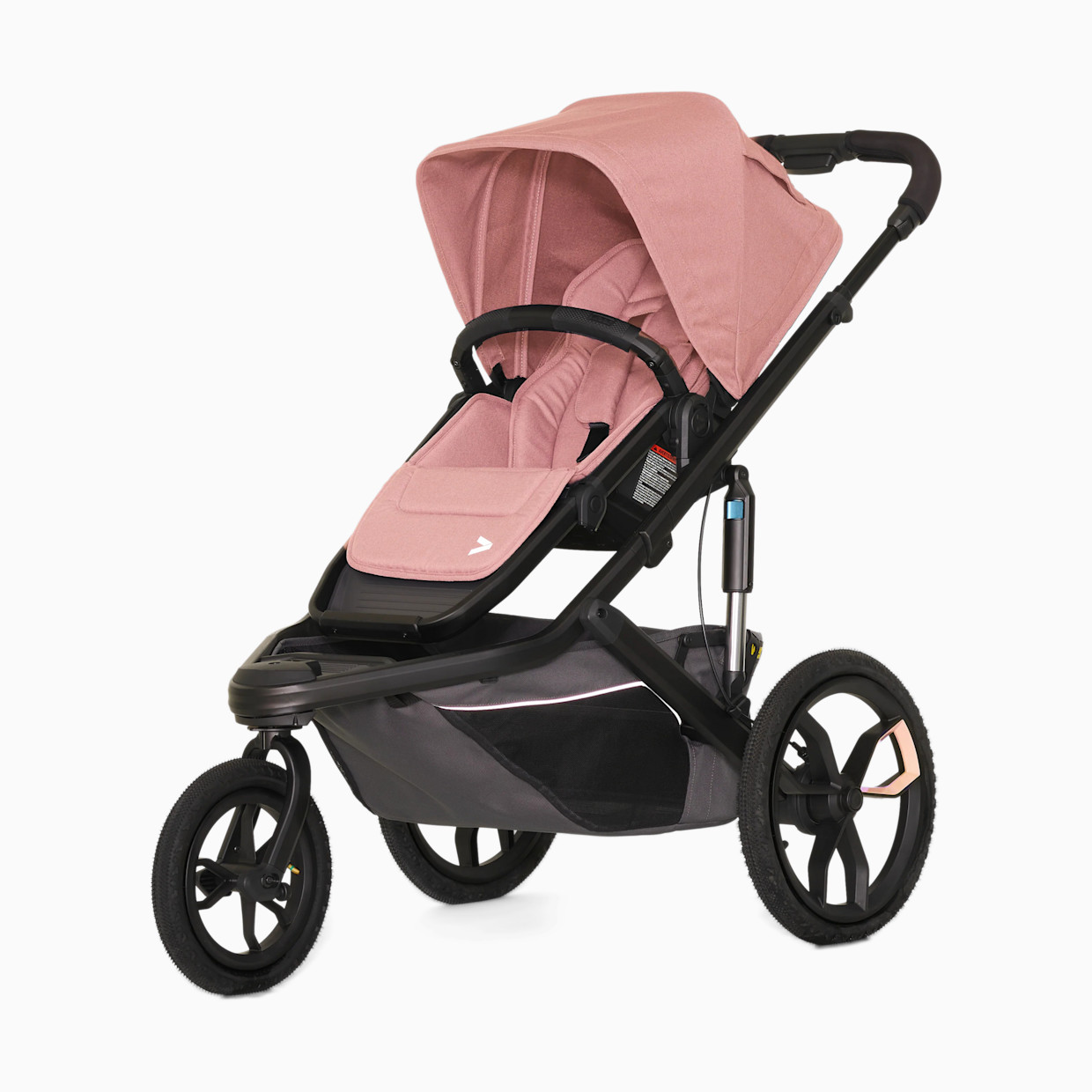 Veer Switch&Jog Jogging Stroller - Rose Quartz.