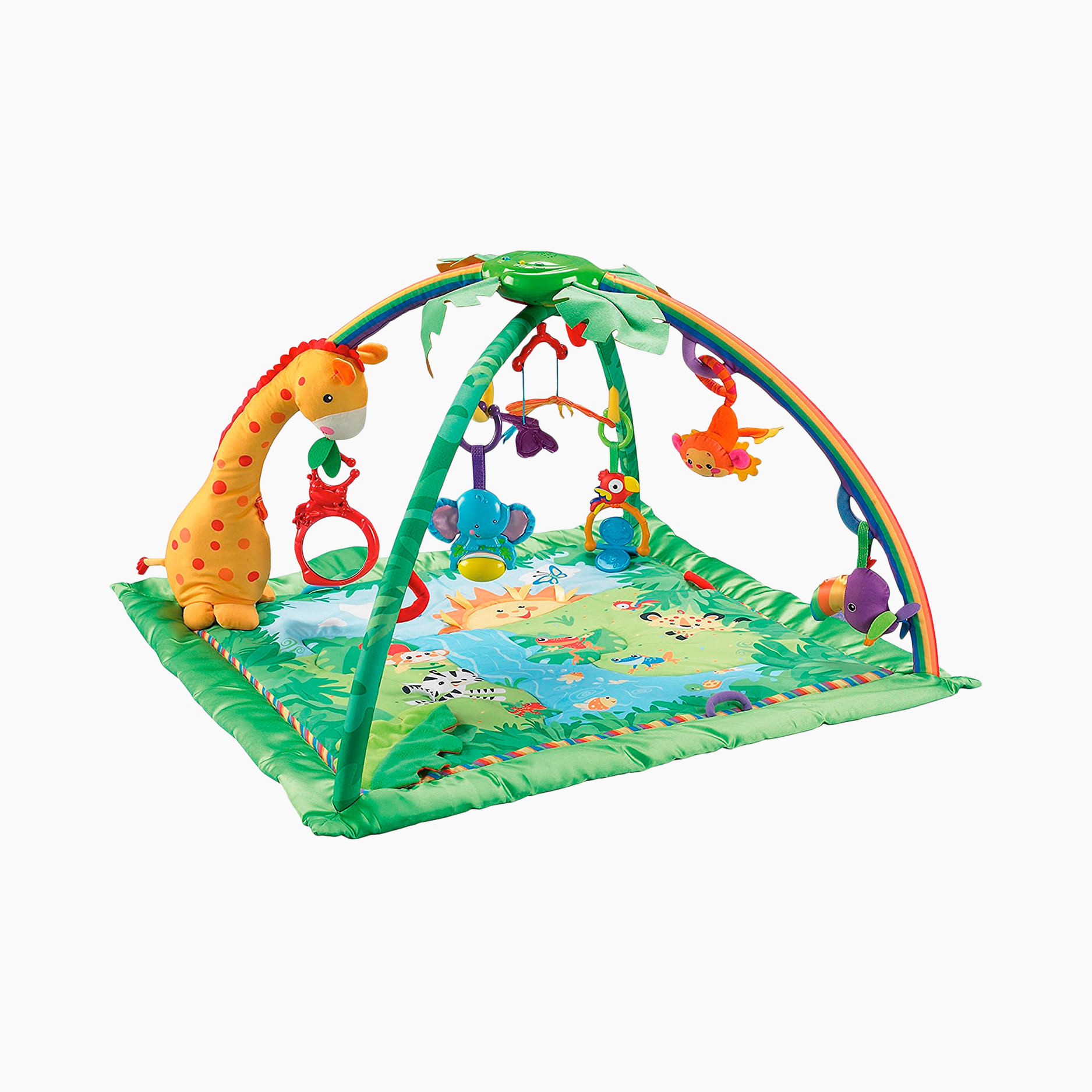 Fisher Price Rainforest Melodies And Lights Deluxe Gym Babylist