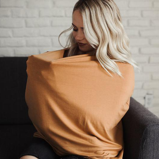 Copper Pearl Multi-Use Cover - Camel.