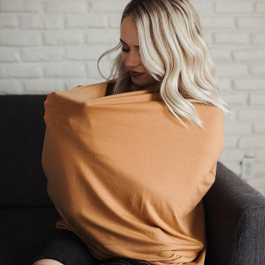 Copper Pearl Multi-Use Cover - Camel.