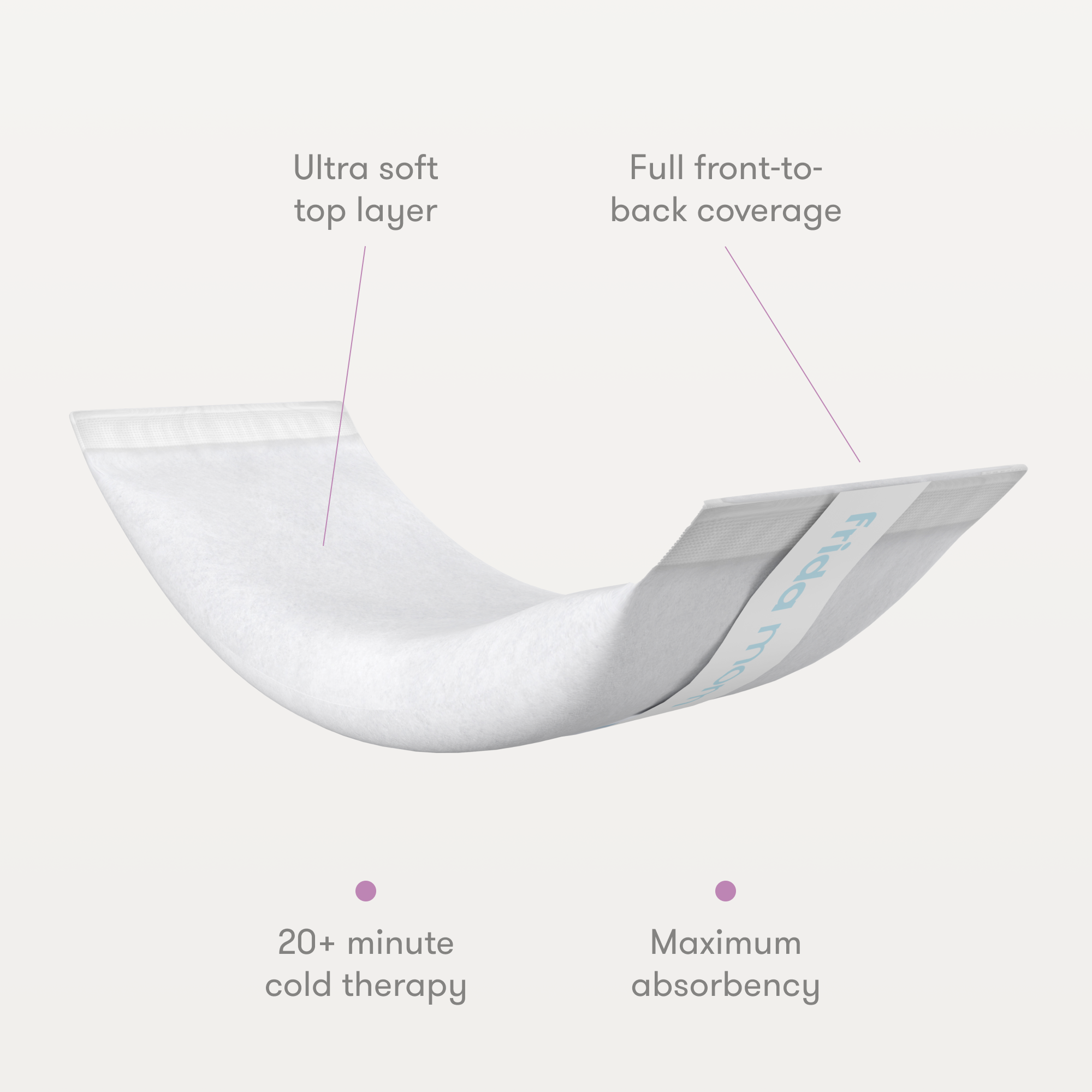 Frida Mom Instant Ice Maxi Pad.