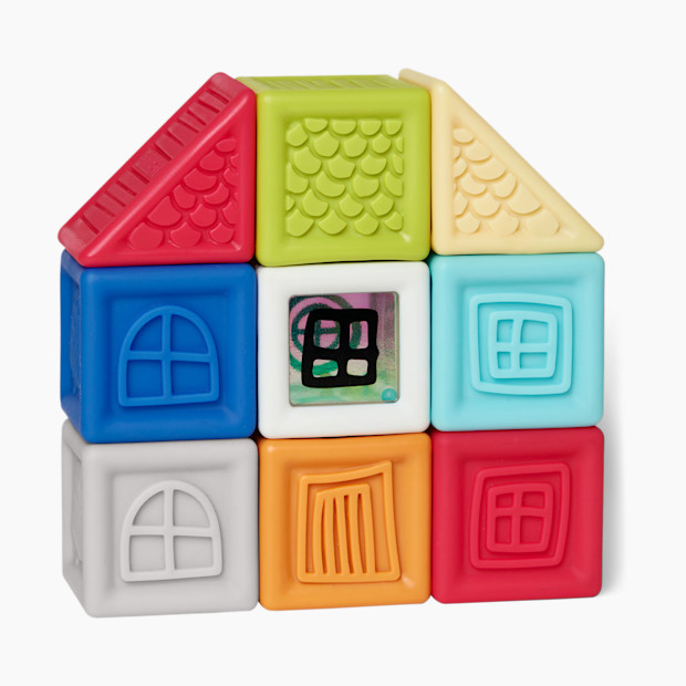 Skip Hop Vibrant Village Squeeze & Squeak Blocks.