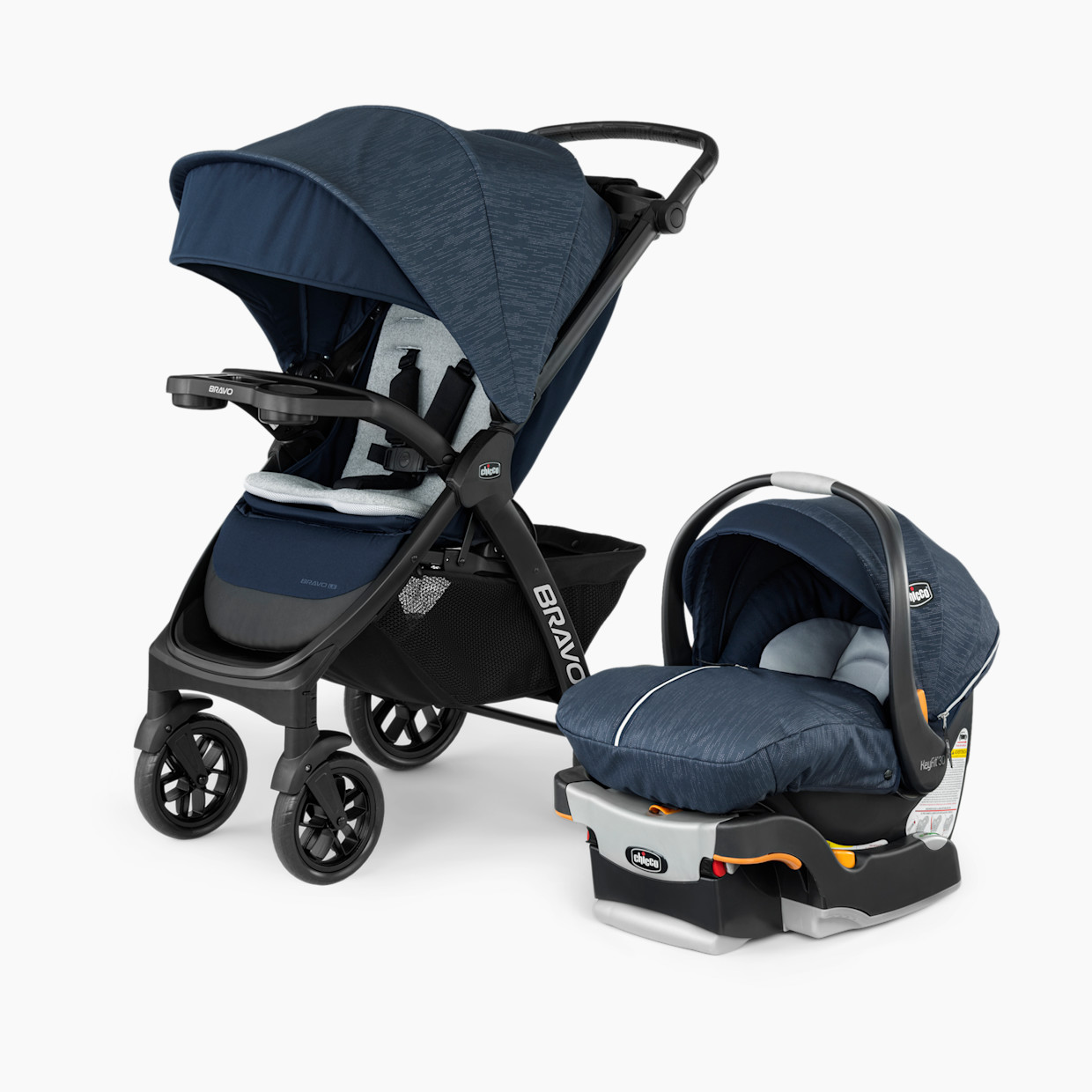 Chicco Bravo LE Trio Travel System - Harbor.