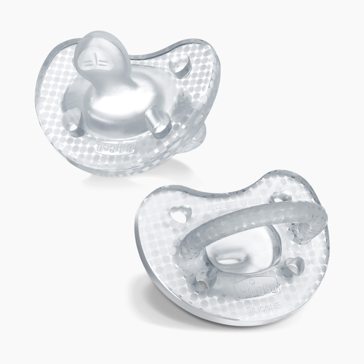 Chicco PhysioForma Luxe Pacifier 0-6m - Clear, 2.